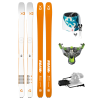Skialpinistický set lyží G3 ROAMr R3 100 + vázání + pásy 23/24