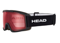 Dětské lyžařské brýle Head Contex Youth red/black S1