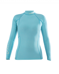 Dámské triko Hiko Shade Dew Women dlouhý rukáv eastern blue