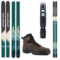 Backcountry set Sporten Explorer Skin s vázáním BC NNN + boty Alpina Tourer Free 26/27
