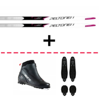 Dámský set běžek Peltonen G-Grip Facile W + vázání + boty Alpina T5 Plus 181 cm